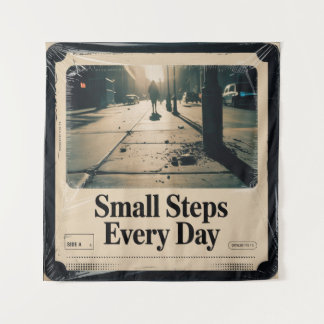 Small Steps Every Day Tapestry