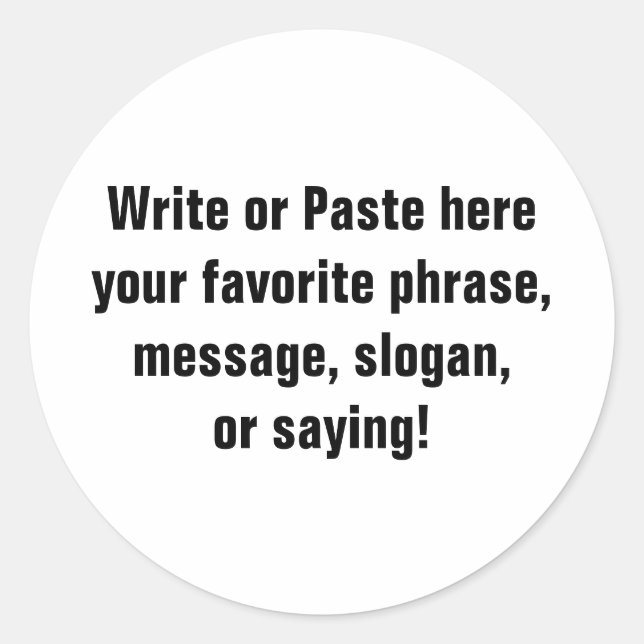 Small Sticker (3 Inch) (Front)