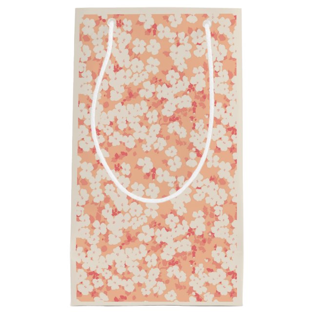 Small summer flowers. small gift bag (Front)