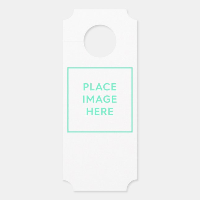 Small Ticket Doorhanger, Semi Gloss Door Hanger (Front)