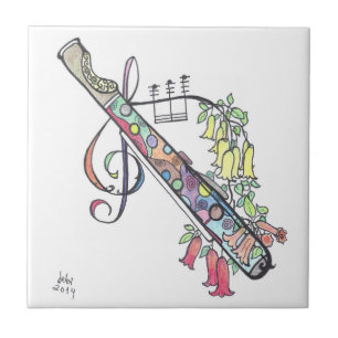 small tile:  flute tile