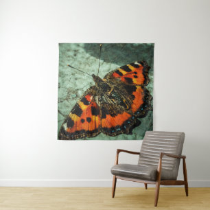 Small Tortoiseshell Butterfly Tapestry