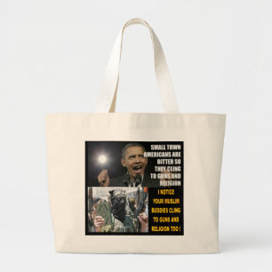 SMALL TOWN AMERICA LARGE TOTE BAG