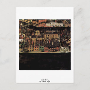 Small Town,  By Schiele, Egon Postcard