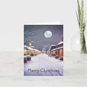 Small Town Christmas Card