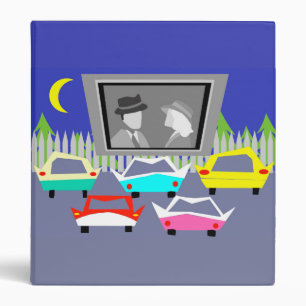 Small Town Drive-In Movie Binder
