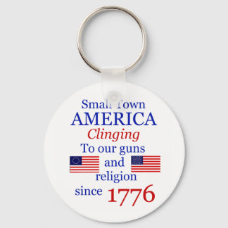Small Town Proud Keytag Keychain