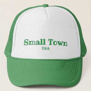 Small Town USA customizable Trucker Hat