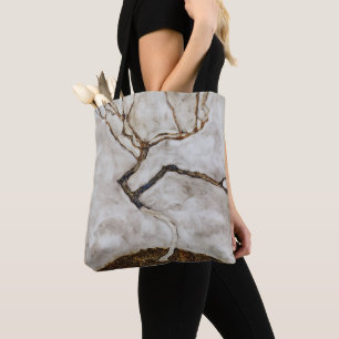 Small Tree In Late Autumn by Egon Schiele Tote Bag