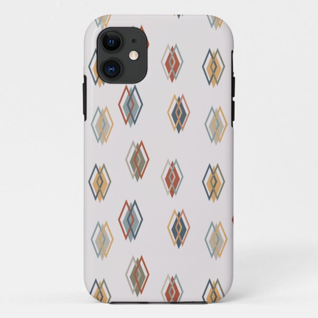 Small Triple Diamonds  Case-Mate iPhone Case (Back)