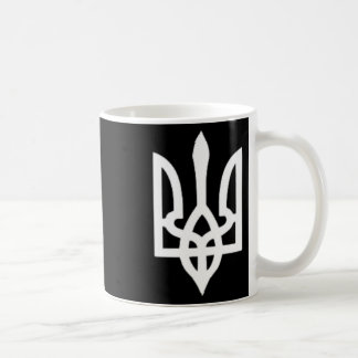 Small Ukrainian Coat Of Arms Flag Symbol Sign Logo Coffee Mug