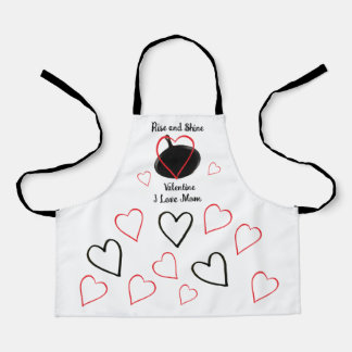 Small Valentine Apron for the Vintage Lover