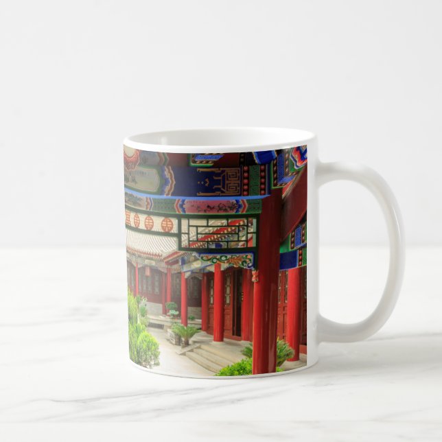 Small Wild Goose Temple, China Coffee Mug (Right)