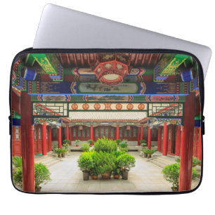 Small Wild Goose Temple, China Laptop Sleeve