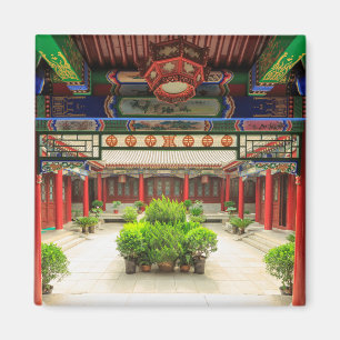 Small Wild Goose Temple, China Magnet