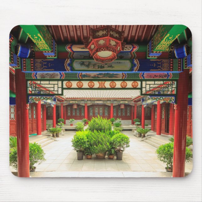 Small Wild Goose Temple, China Mouse Pad (Front)