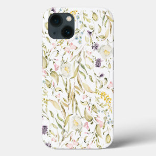 Small Wildflower Botanical Florals iPhone 13 Case