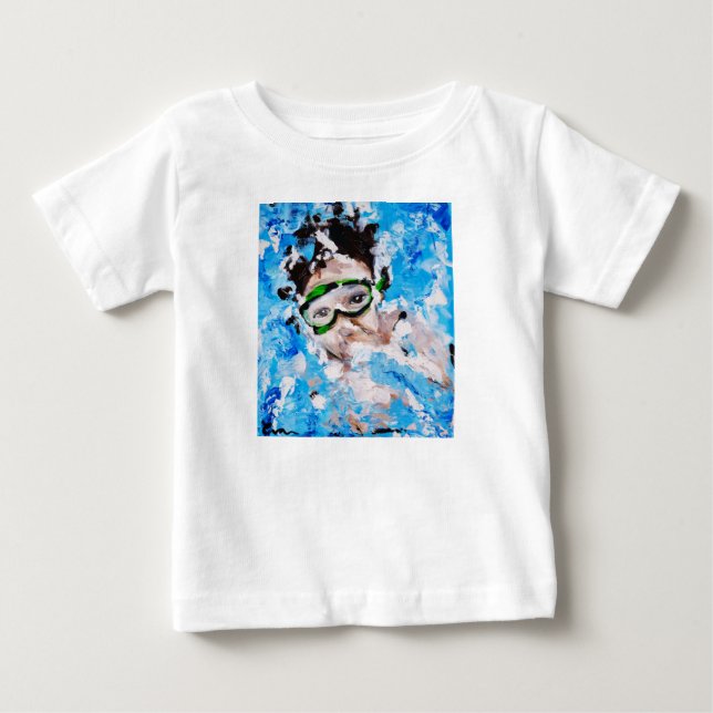 Small wolf baby T-Shirt (Front)
