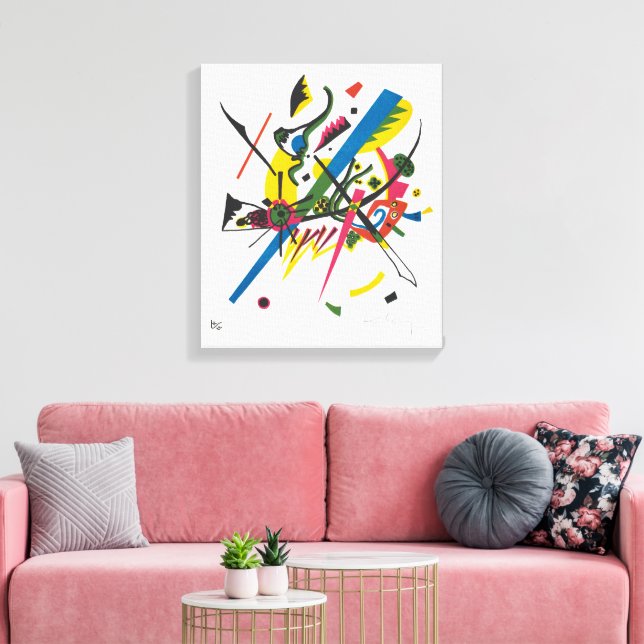 Small Worlds 1 | Kandinsky | Canvas Print (Insitu(LivingRoom))