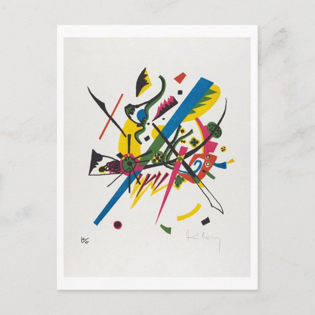 Small Worlds I by Kandinsky Postcard (Front)