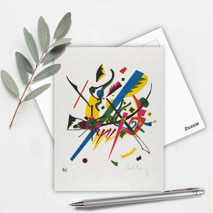 Small Worlds I by Wassily Kandinsky Postcard