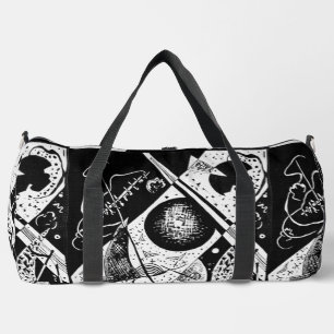 Small Worlds VI - Wassily Kandinsky Abstraction Duffle Bag