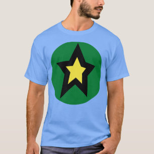 Small Yellow Green Circle Graphic T-Shirt