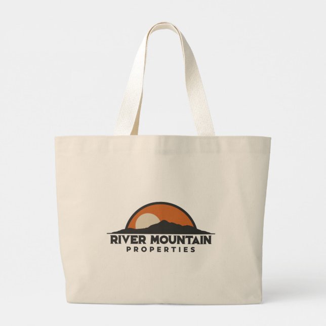 Smaller handle tote bag (Back)