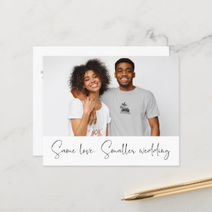 Smaller Wedding Photo Budget Announcement