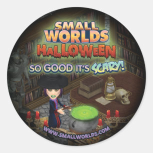 SmallWorlds Halloween Witch Stickers