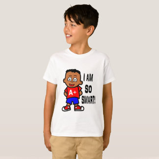 Smart African American Boy T-shirt