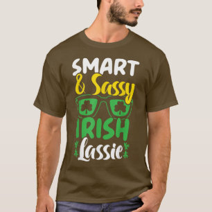 Smart And Sassy Irish Lassie St T-Shirt