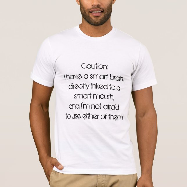 Smart Brain tee Shirt (Front)