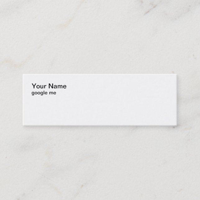 Smart Business Card (Front)