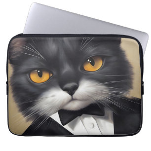 Smart Cat Laptop Sleeve