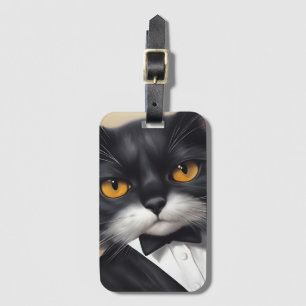 Smart Cat Luggage Tag