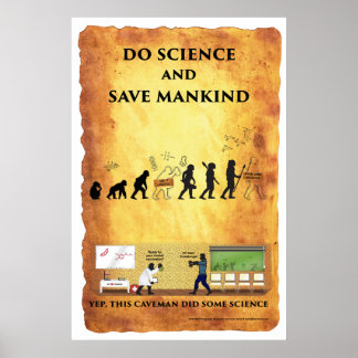 Smart Caveman : Do Science and Save Mankind Poster
