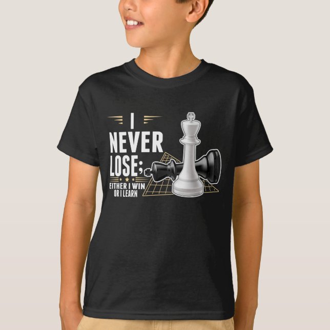 Smart Chess Player Intelligent Board game T-Shirt (Front)