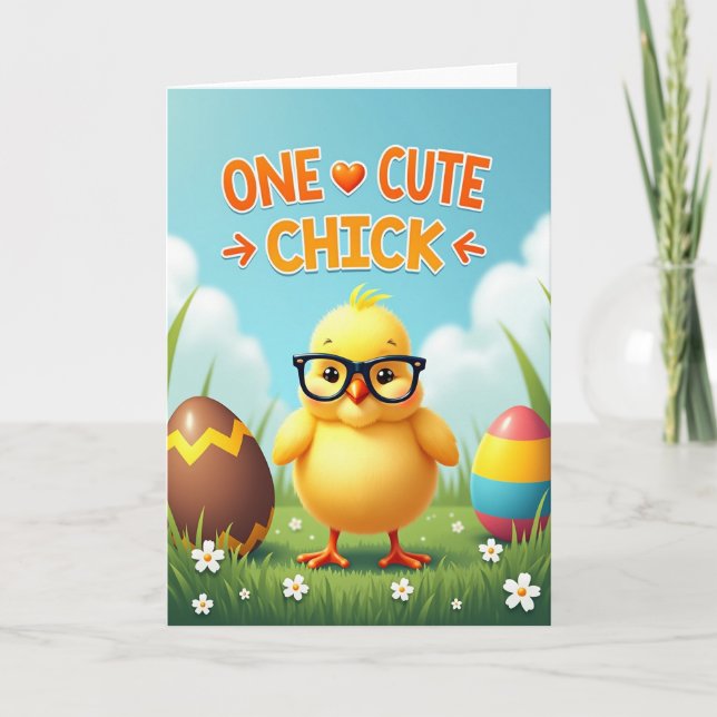 Smart Chick Spring Celebration Card (Front)