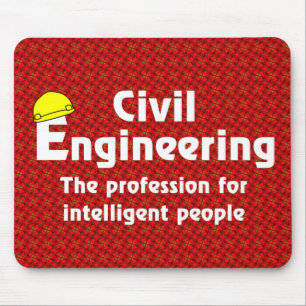 Smart Civil Engineer Mouse Pad