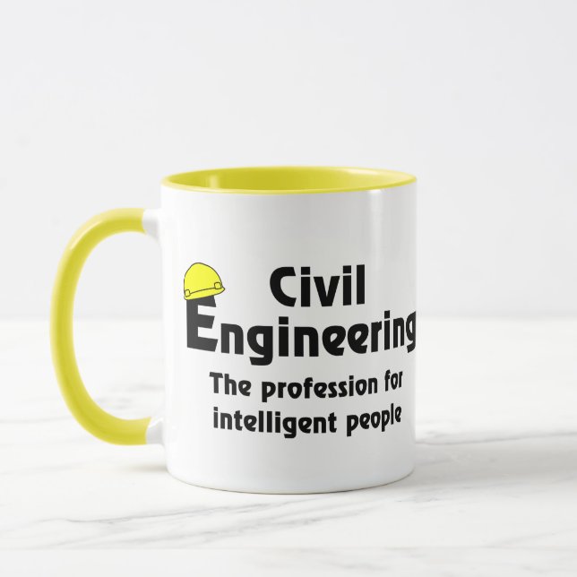 Smart Civil Engineer Mug (Left)