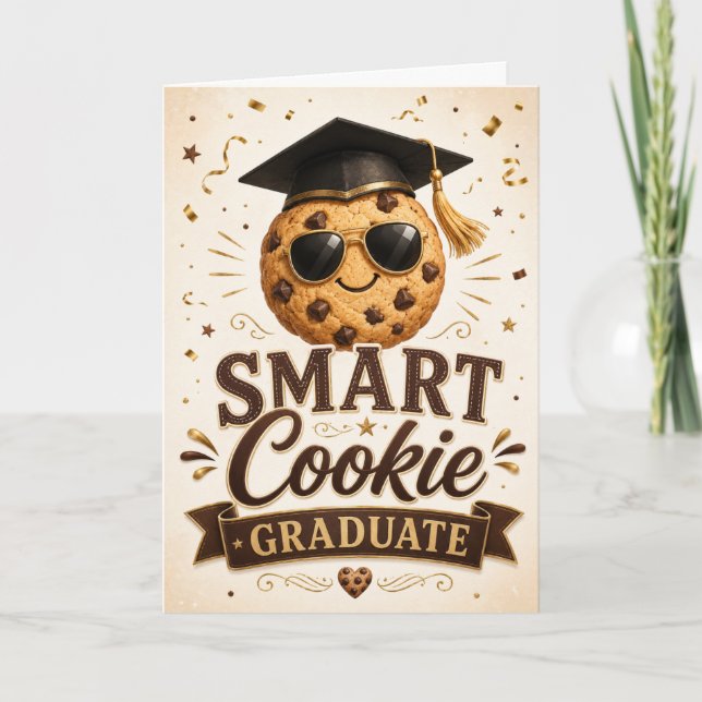 Smart Cookie Graduate Card (Front)