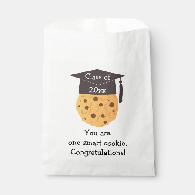Smart Cookie Graduation Favours Favour Bag (Front)