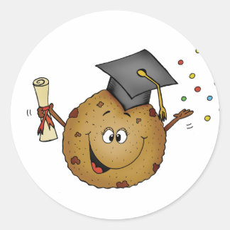 Smart Cookie Graduation Gift Classic Round Sticker