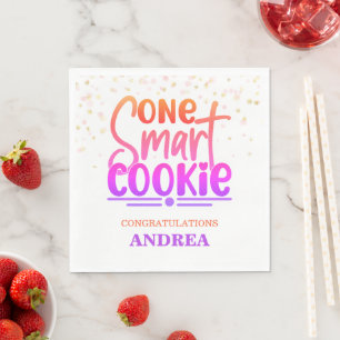 Smart Cookie Graduation Party Napkin
