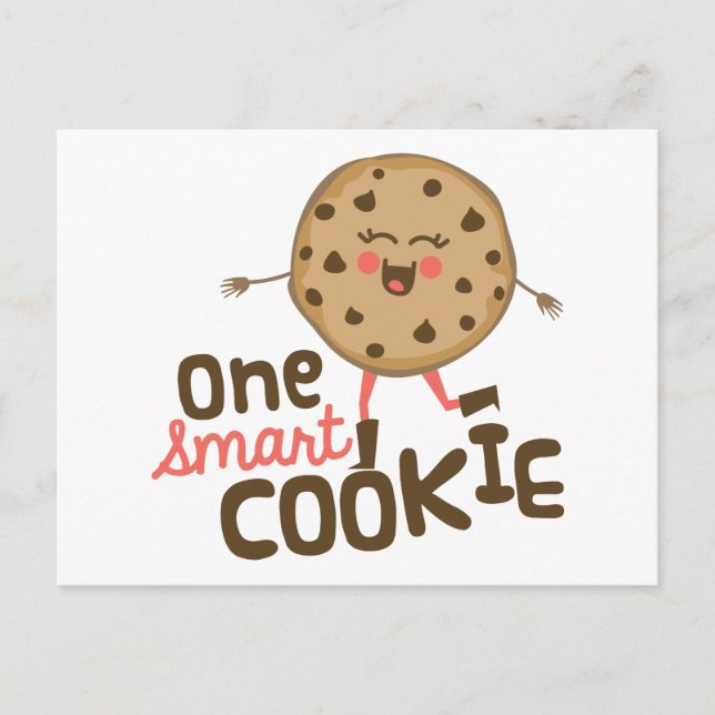 Smart Cookie Postcard (Front)