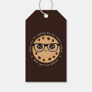 Smart Cookie Teacher Thank You Gift Appreciation  Gift Tags