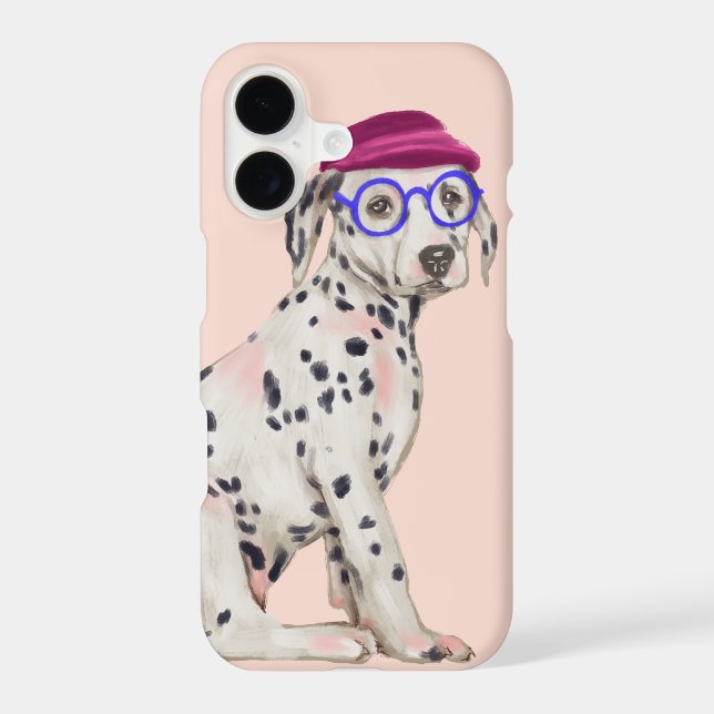 Smart Dalmatian (Background Colour Editable) (Back)