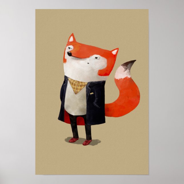Smart Fox Poster (Front)