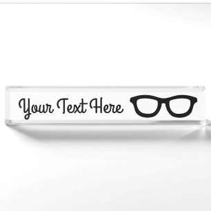 Smart Glasses Nameplate